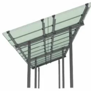 FS DUO Mesa de acero 3Vx20 Schletter