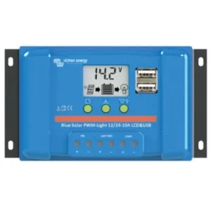 BlueSolar PWM-LCD&USB 12/24V-30A Victron Energy | Solar Fox Colombia