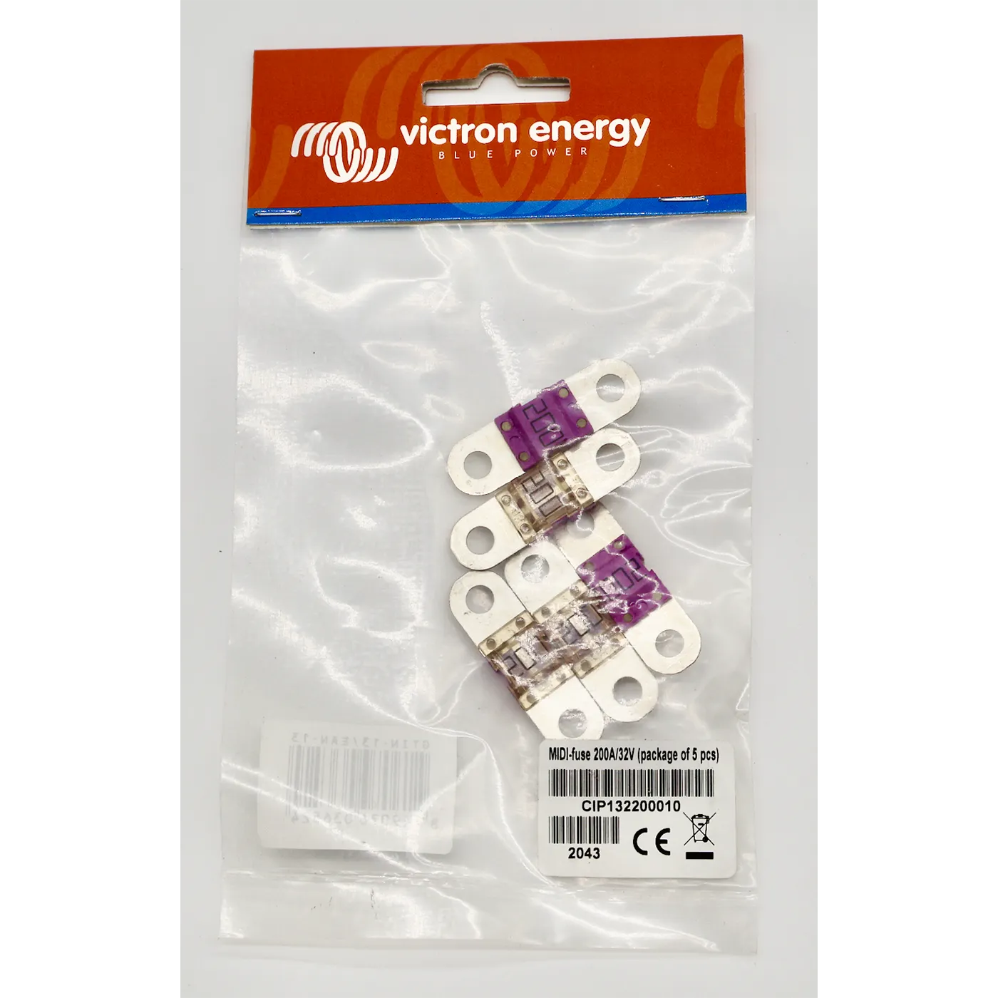 Fusible MIDI 80A/58V-M6 (paquete de 5 unidades) Victron Energy | Solar Fox Colombia