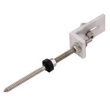 L feet+Hanger Bolt (for steel) Goomax | Solar Fox Colombia