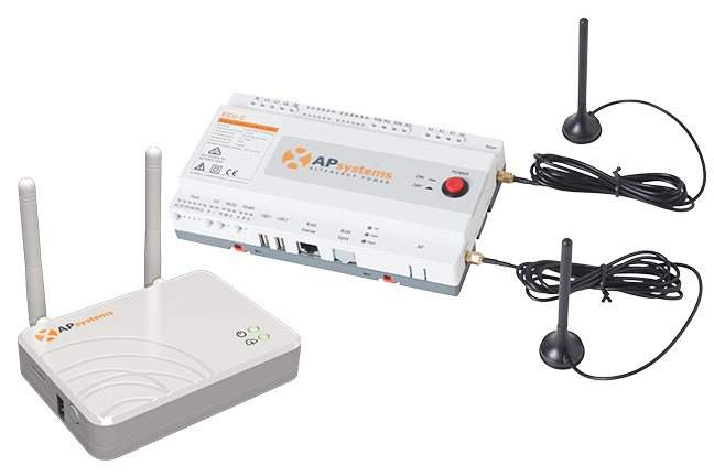 Sistema de monitoreo para microinversores, Zigbee, Wifi (sin control de inyección) APsystems | Solar Fox Colombia