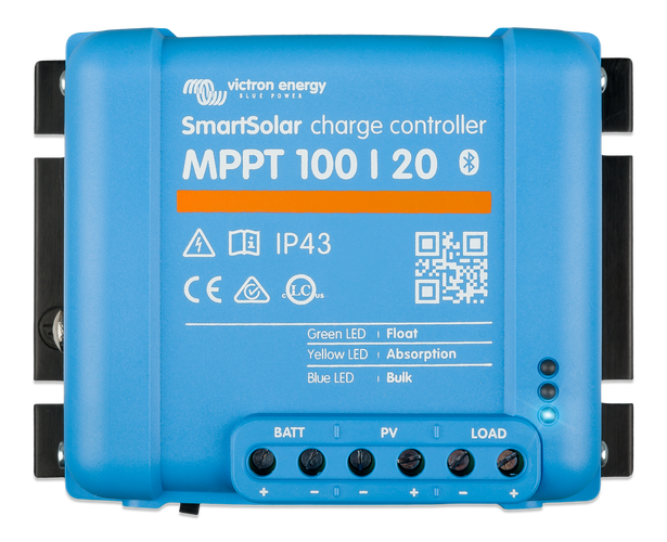 SmartSolar MPPT 100/20 (up to 48V) Retail Victron Energy | Solar Fox Colombia